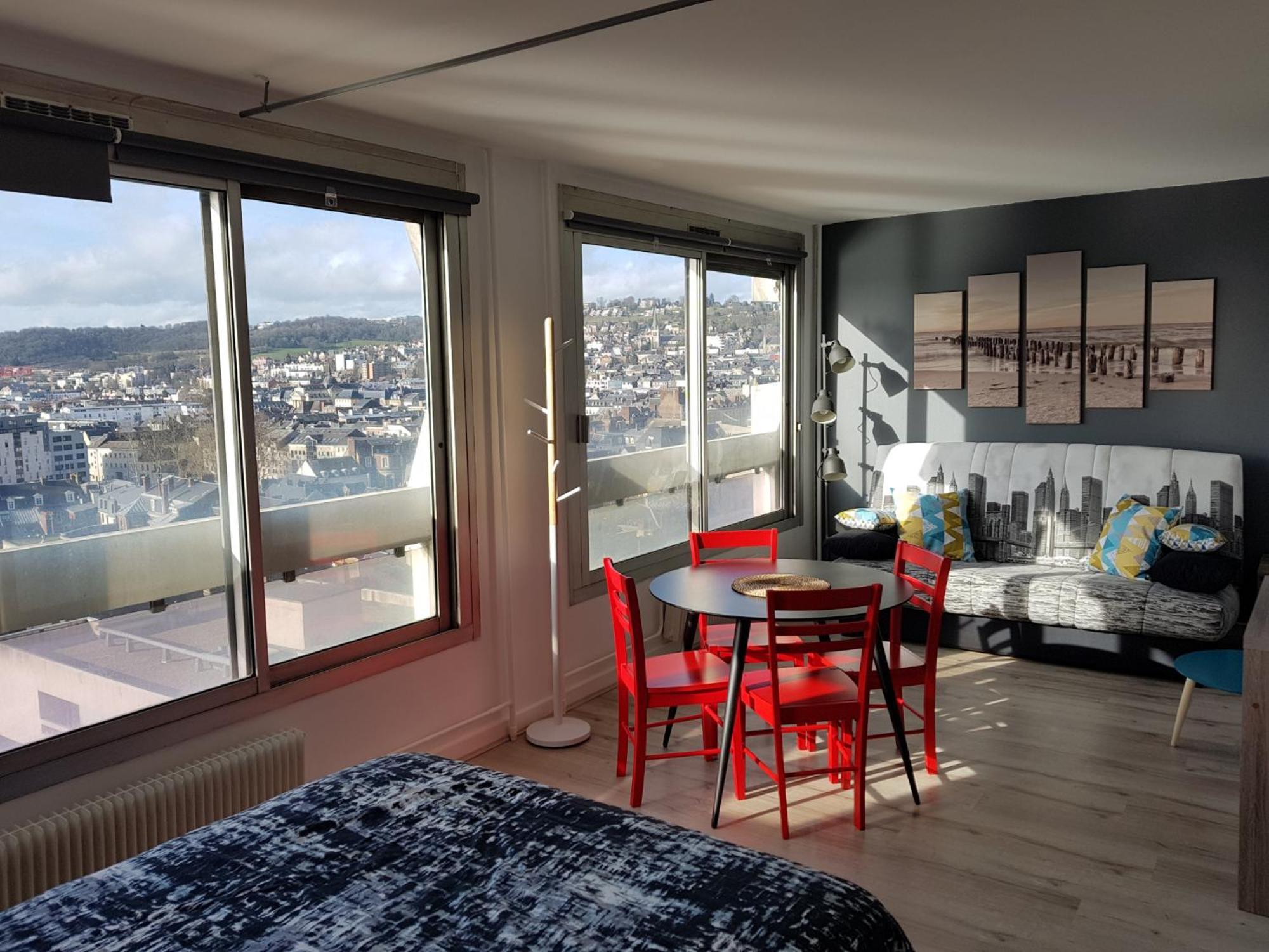 L'hirondelle de Rouen Appartement Buitenkant foto