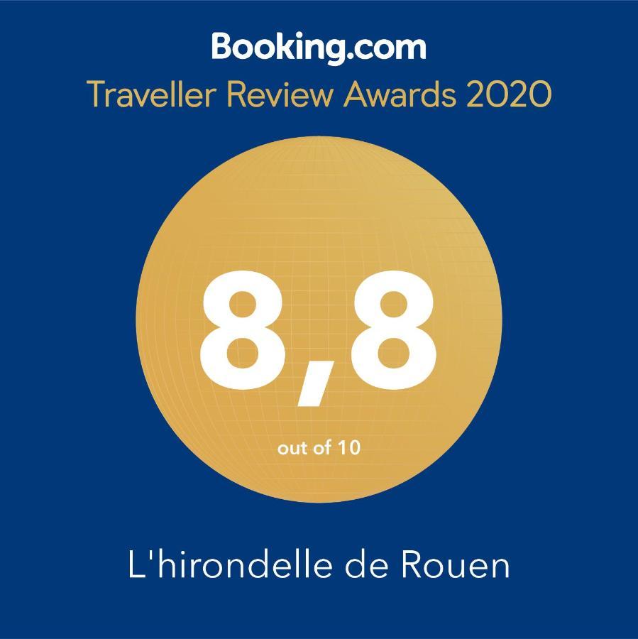 L'hirondelle de Rouen Appartement Buitenkant foto